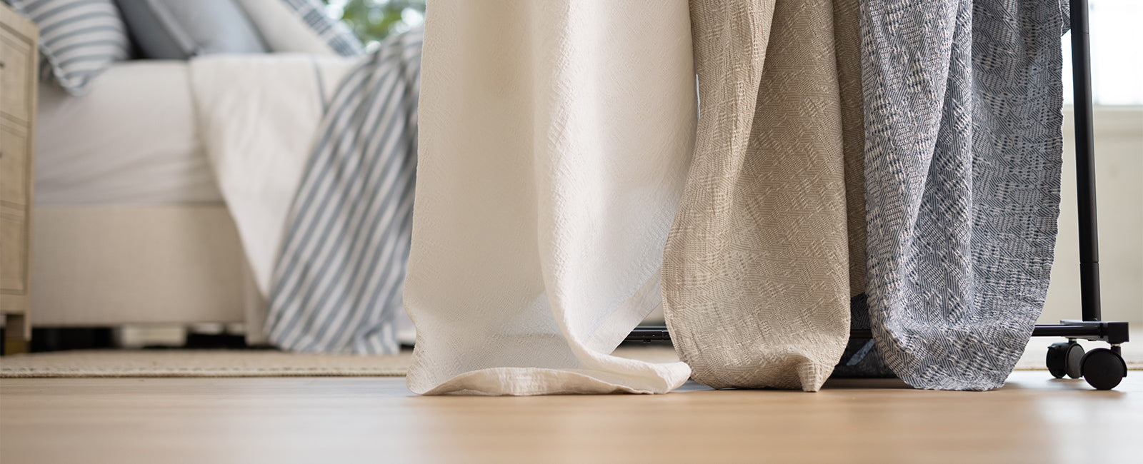 River Blankets & Pillows by Lili Alessandra