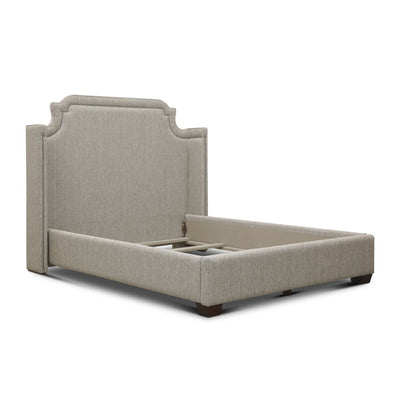 Marilyn Upholstered Queen Bed Flax