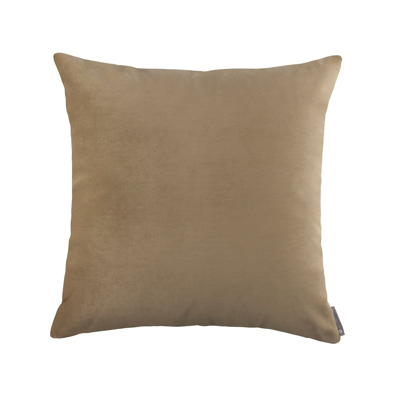 Vivid Beige European Pillow (26x26) by Lili Alessandra