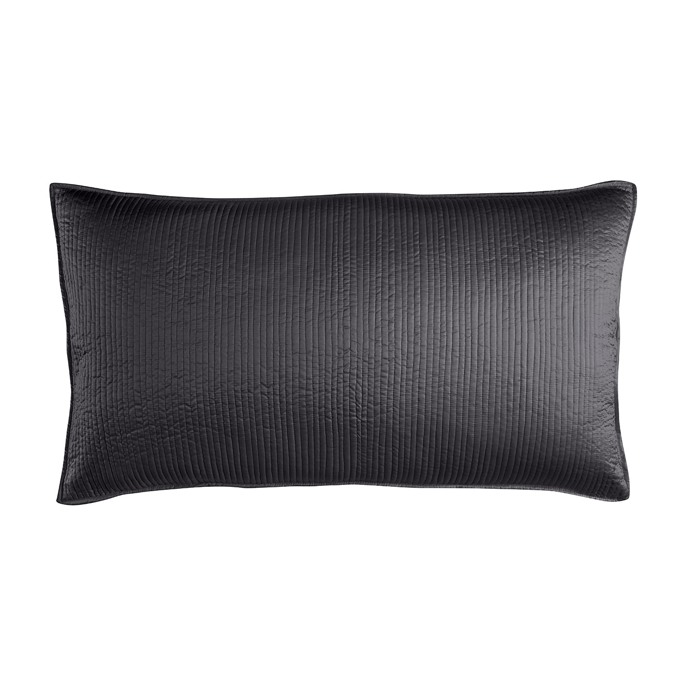 Retro King Pillow Black S&S 20X36 by Lili Alessandra
