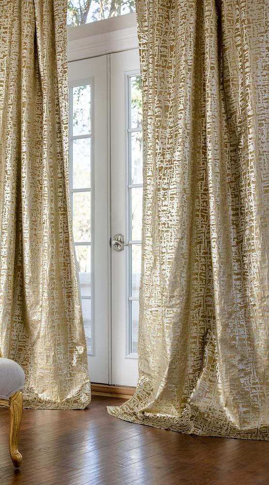 Take A Look About Gold Drapery Panelsfeed