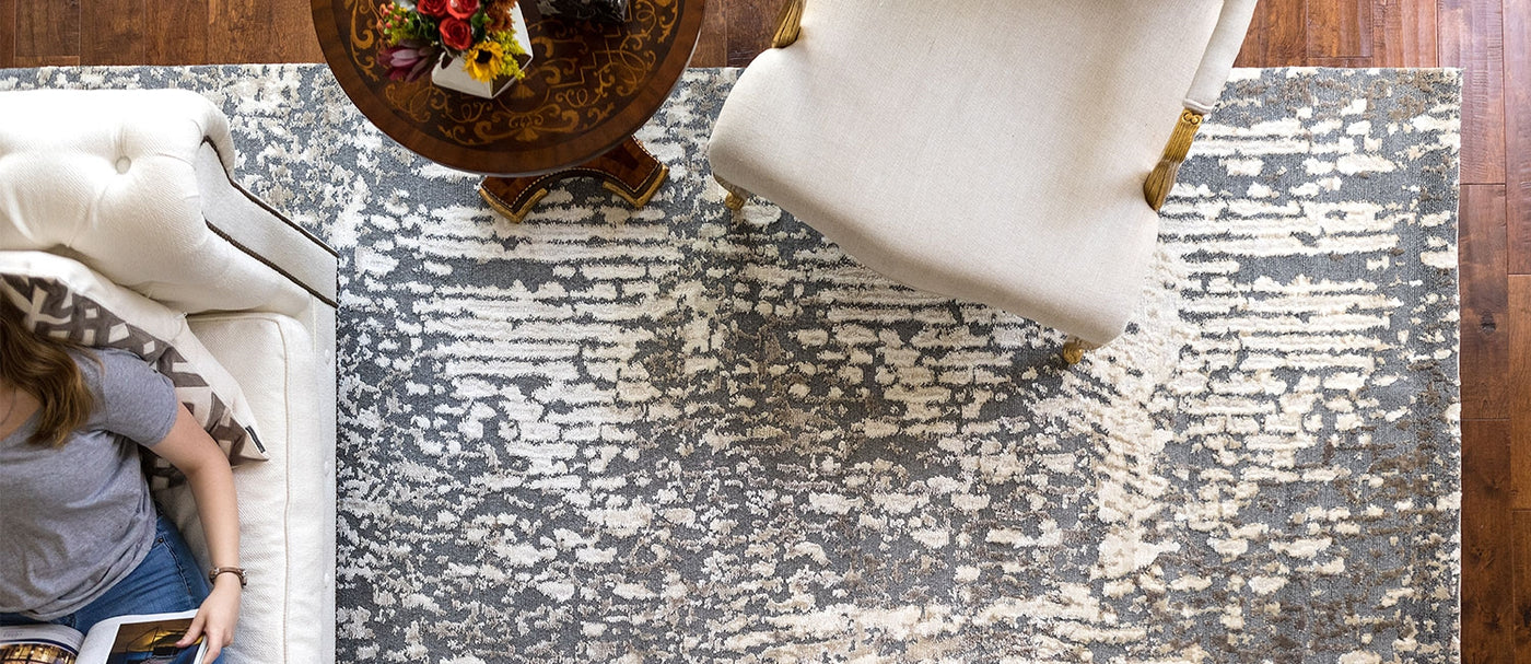 Skylar Sterling Hand Knotted Rugs