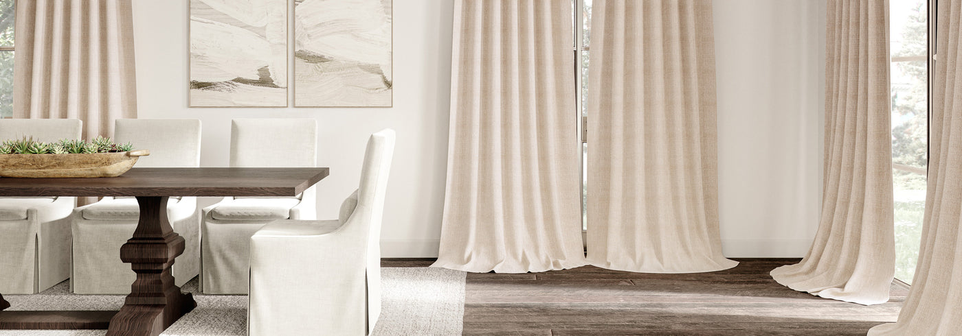 Fixed Panel Drapery Custom Drapery Panels by Lili Alessandra