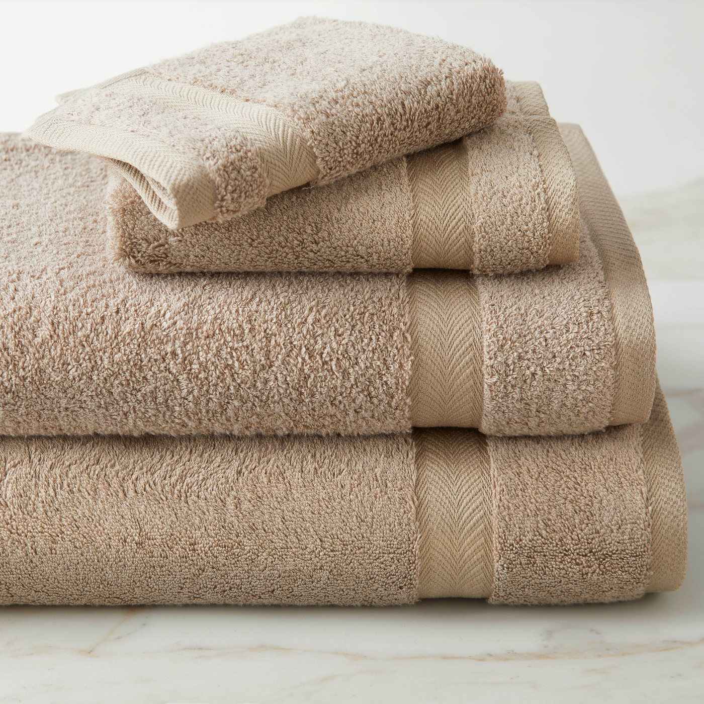 Amalfi Hand Towel Cobblestone 20 X 39