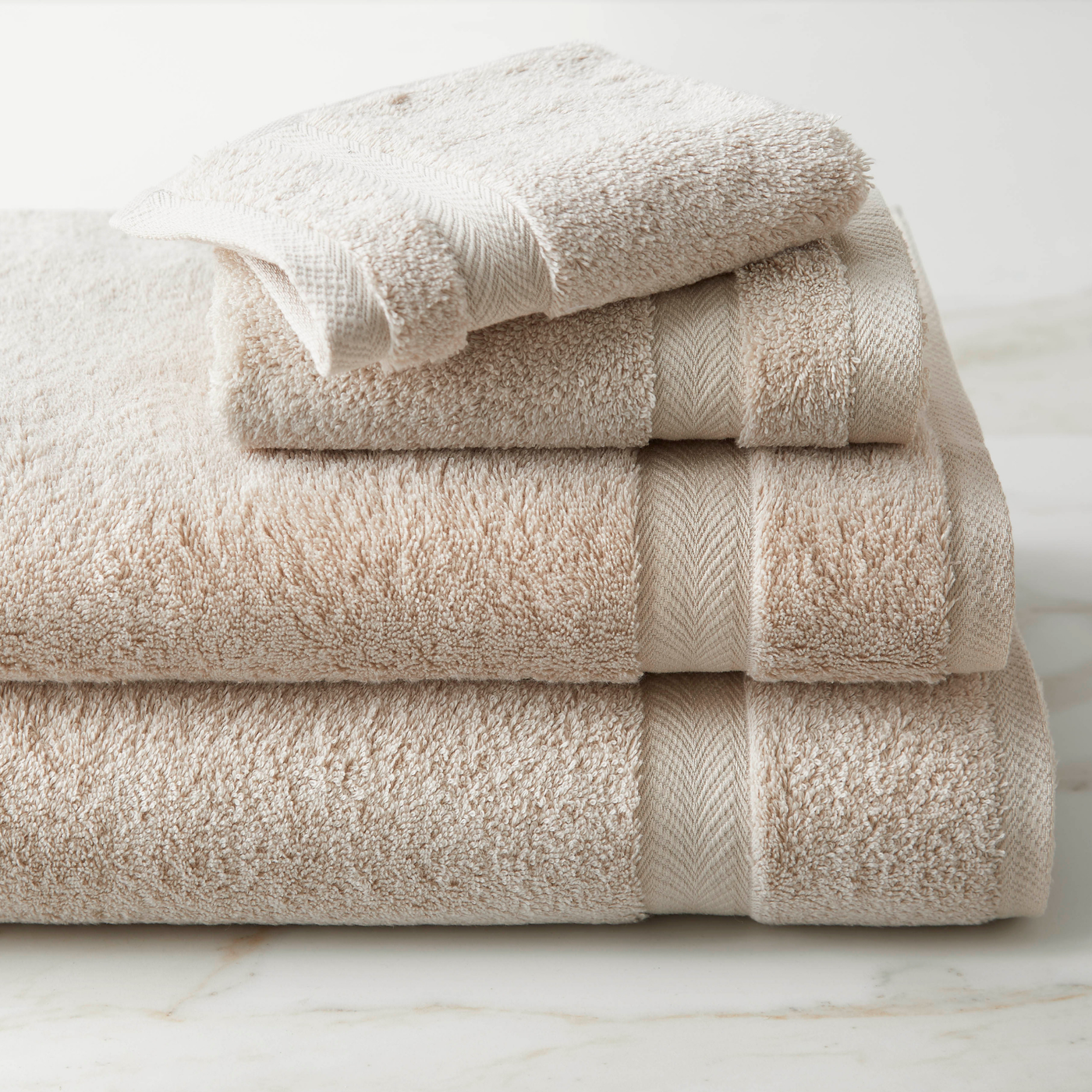 Amalfi Hand Towel Oyster 20 X 39
