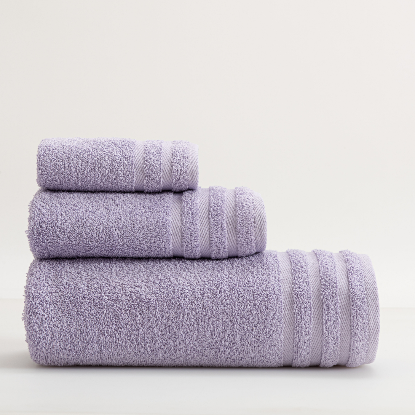 Eco Chic Bath Towel Lavender 27 X 55