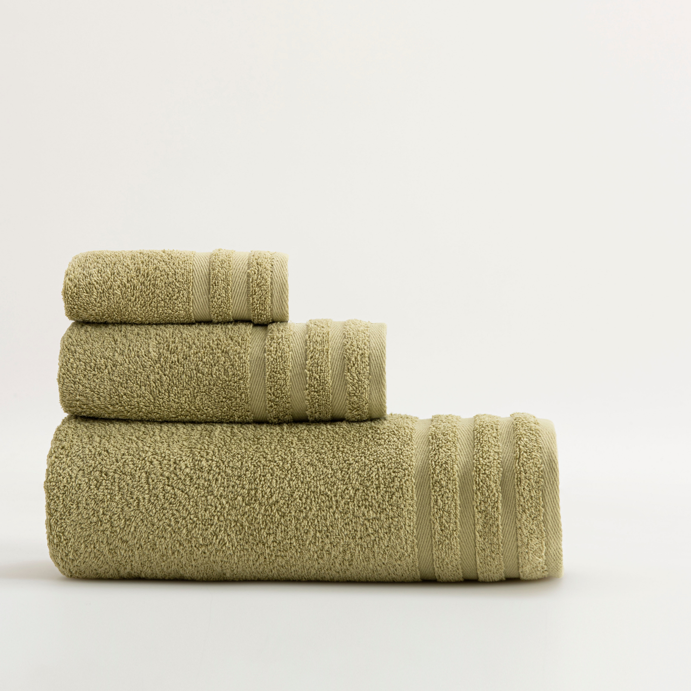 Eco Chic Hand Towel Olive 19 X 39
