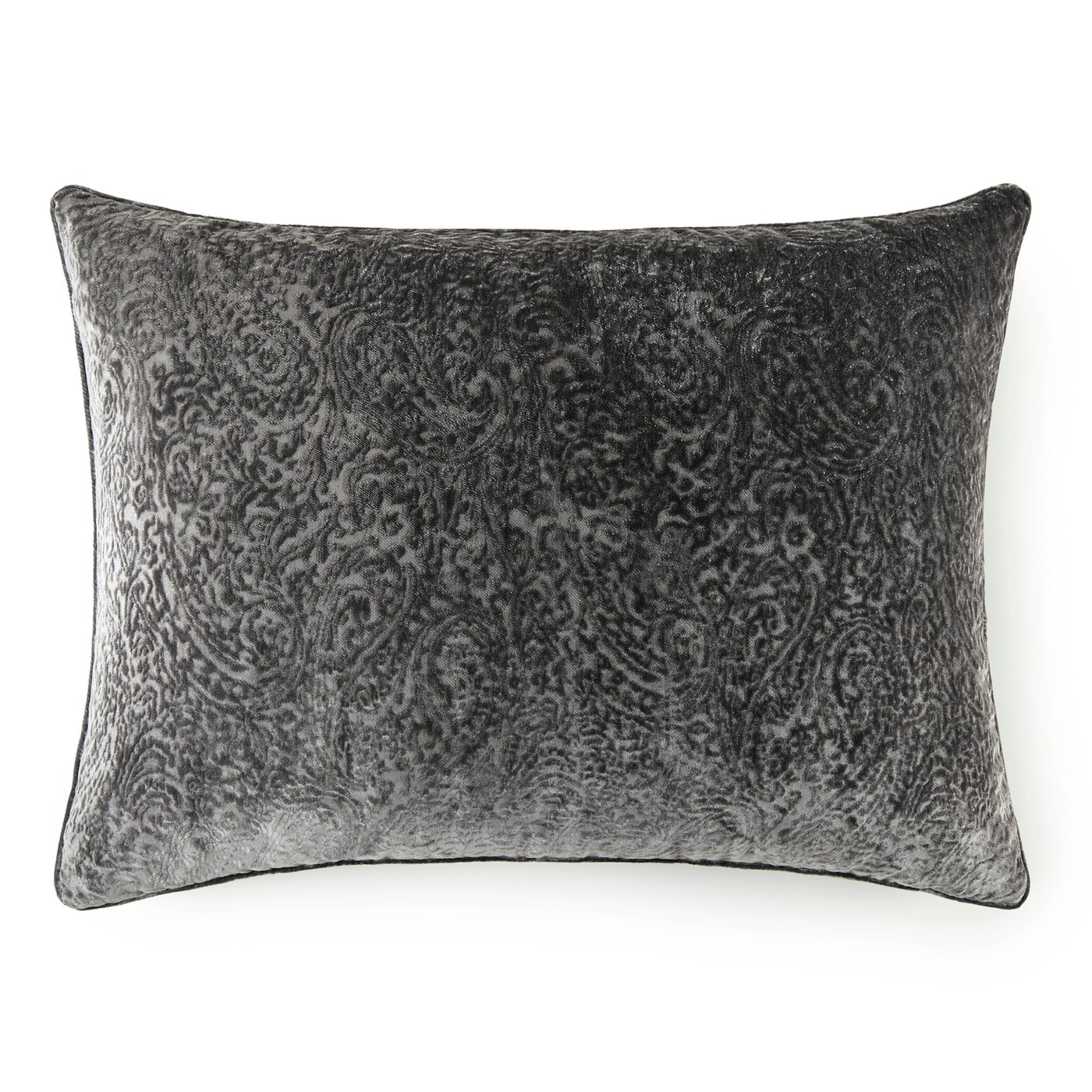 Greta Smoke Luxe Euro Pillow (27x36) Made-To-Order