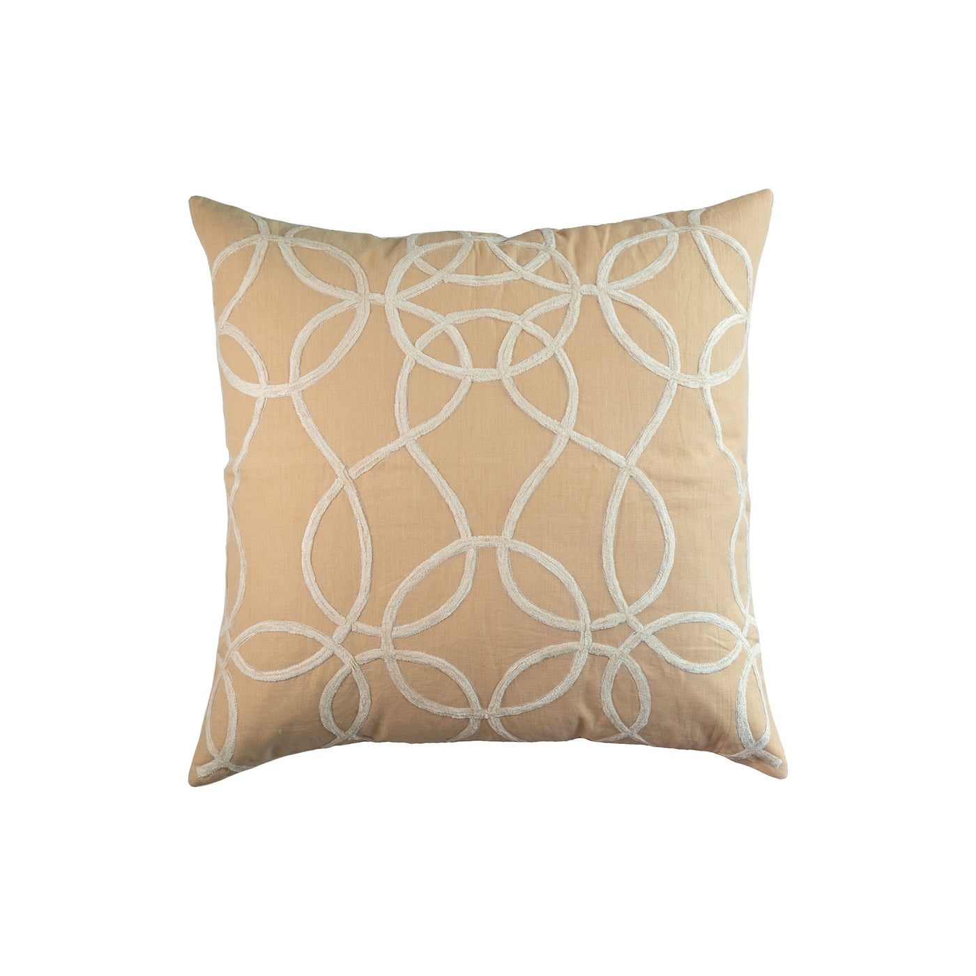 Whimsical Euro Pillow Straw Ivory 28x28 (FINAL SALE)
