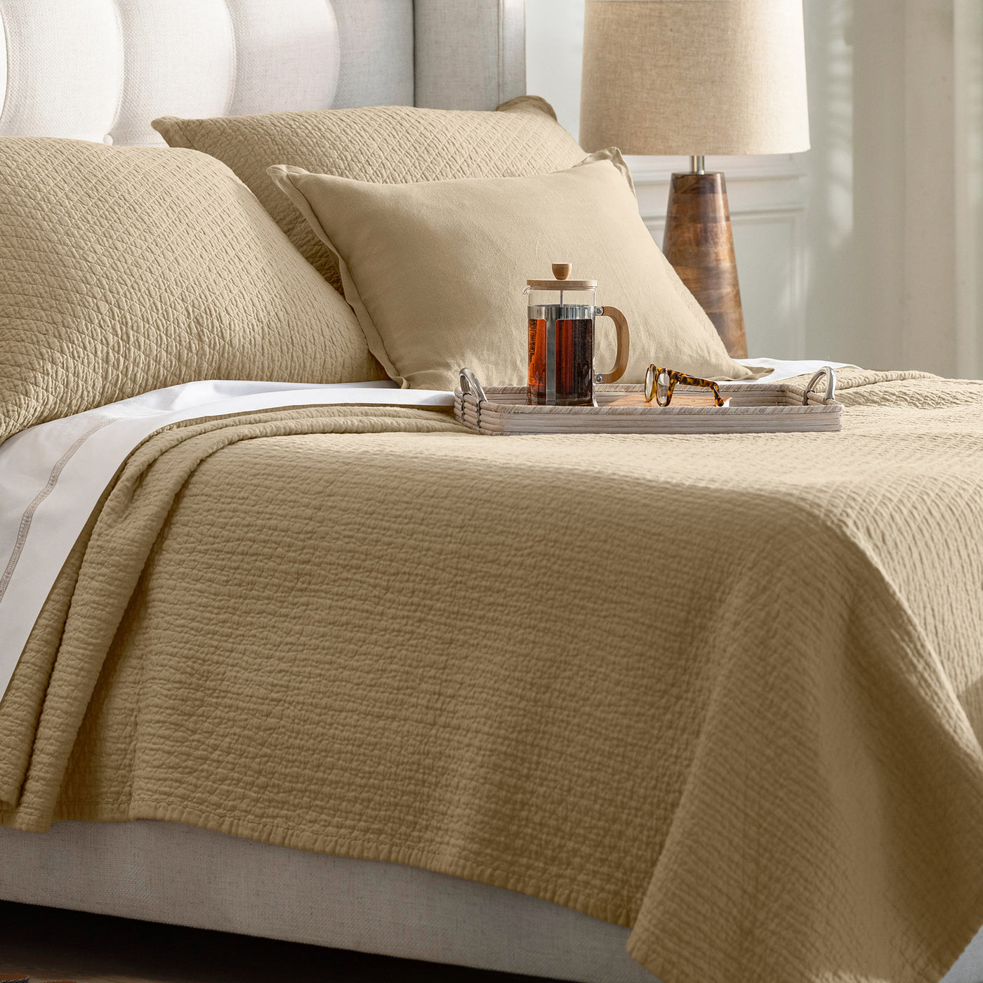 Dawn Croissant King Coverlet 112x98