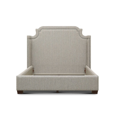 Marilyn Upholstered Queen Bed Flax