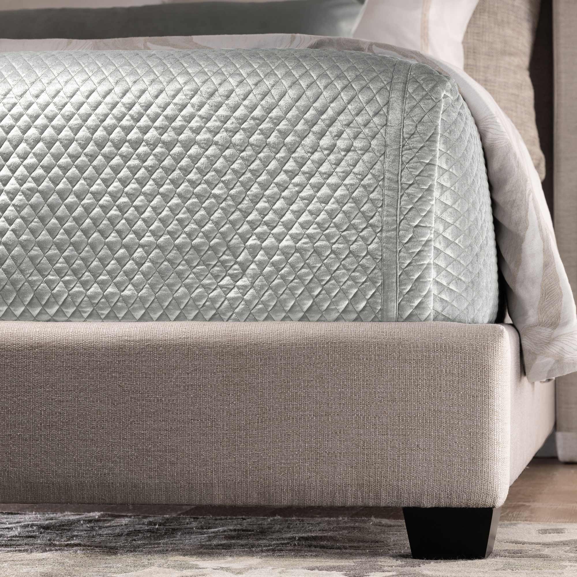 Valentina Coverlet Aquamarine King 112x98 by Lili Alessandra