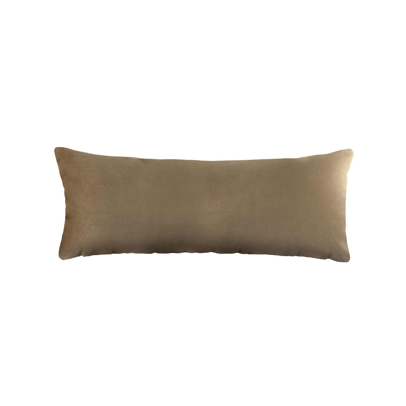 Vivid Beige Long Rectangle Pillow (18x46)