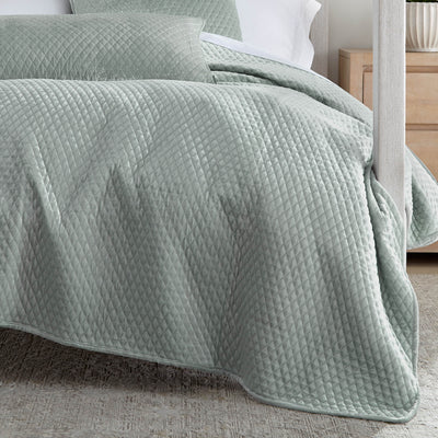 Enzo Seaglass Coverlet Queen 96x98