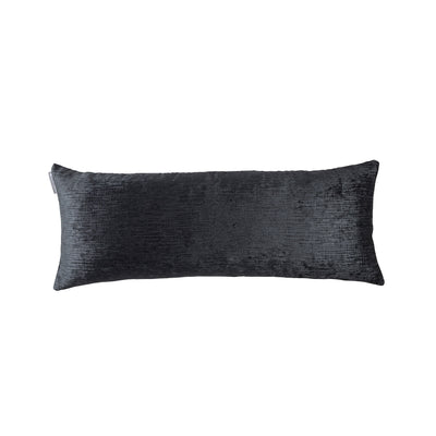 Ava Charcoal Long Rectangle Pillow (18x46)
