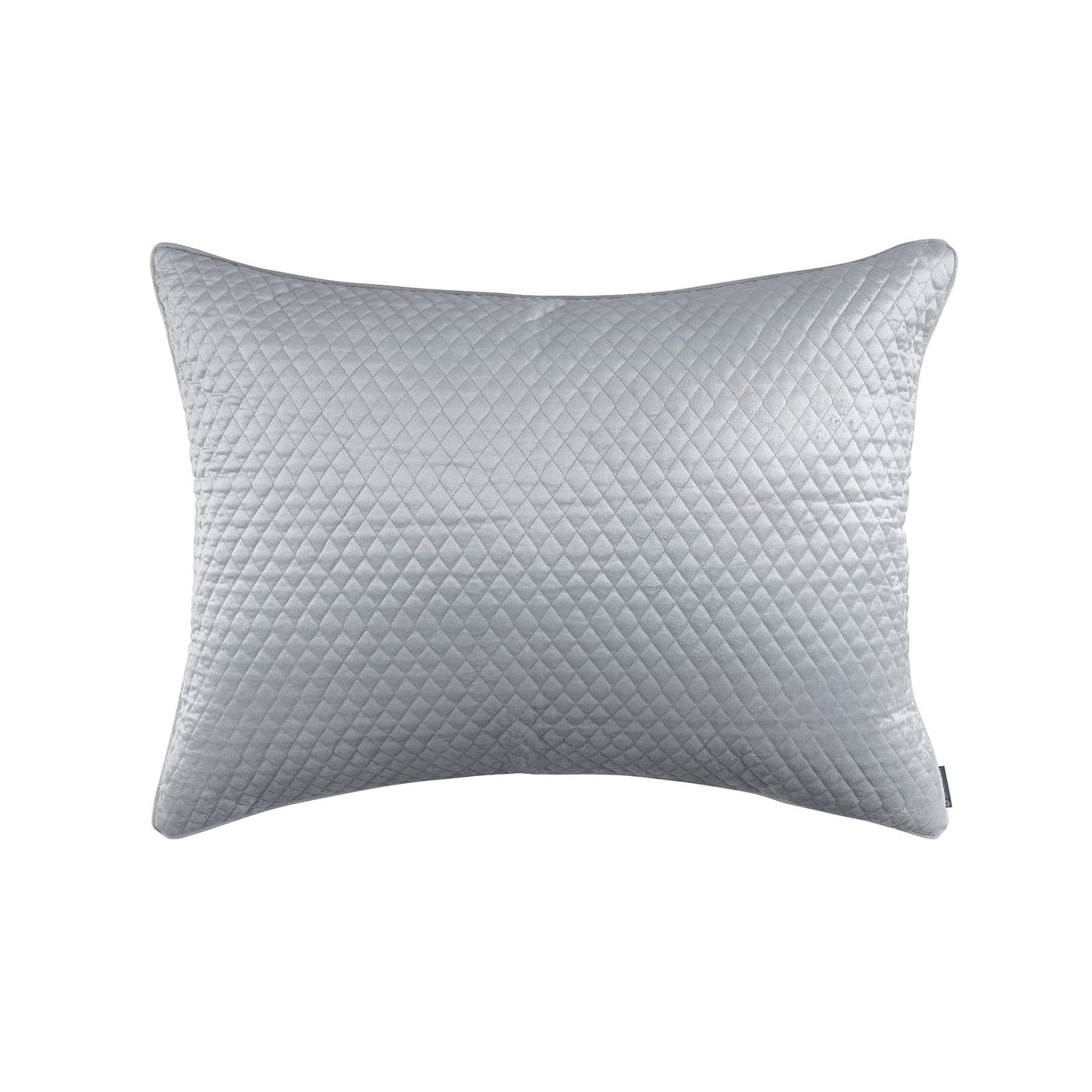Valentina Quilted Luxe Euro Pillow Crystal 27x36
