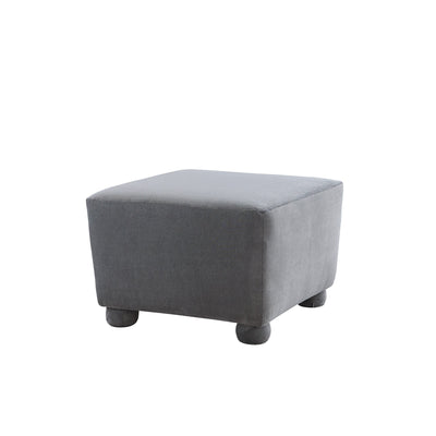 Serena Ottoman (Ink Velvet)