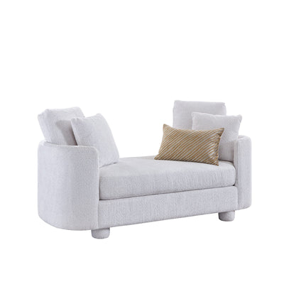 Serena Daybed (Pewter Bouclé)