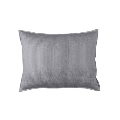 Retro Standard Pillow Pewter Cotton 20X26