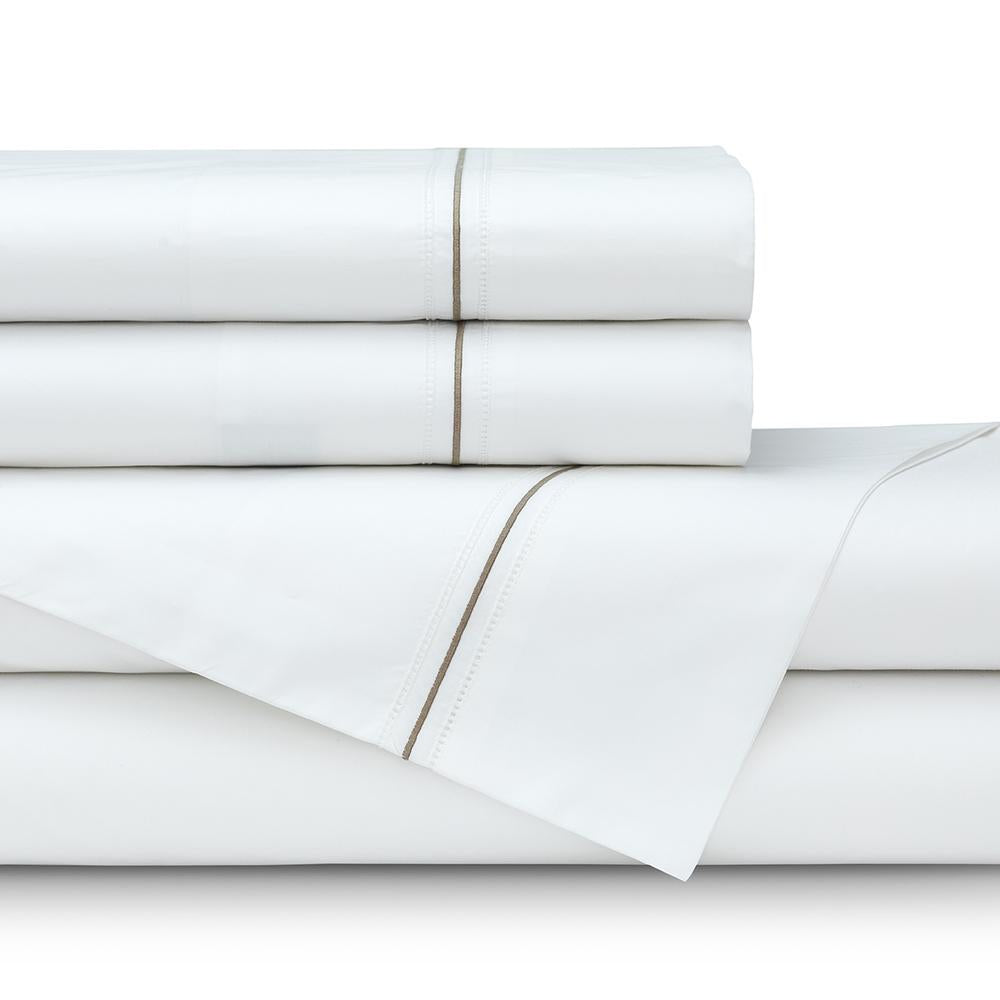 Bella White with Raffia King 300TC Sheet Set – Lili Alessandra