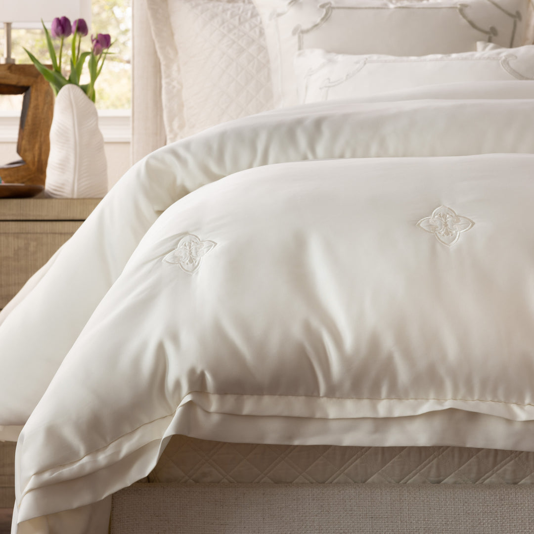 Alessandra Ivory Silk & Sensibility Bedding Collection by