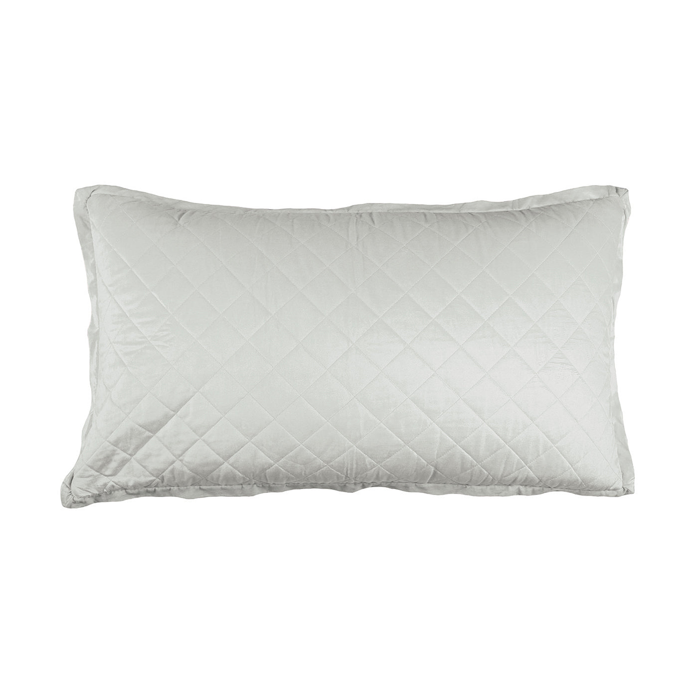 Chloe King Pillow Sham Celadon Velvet 20X36 (No Insert)