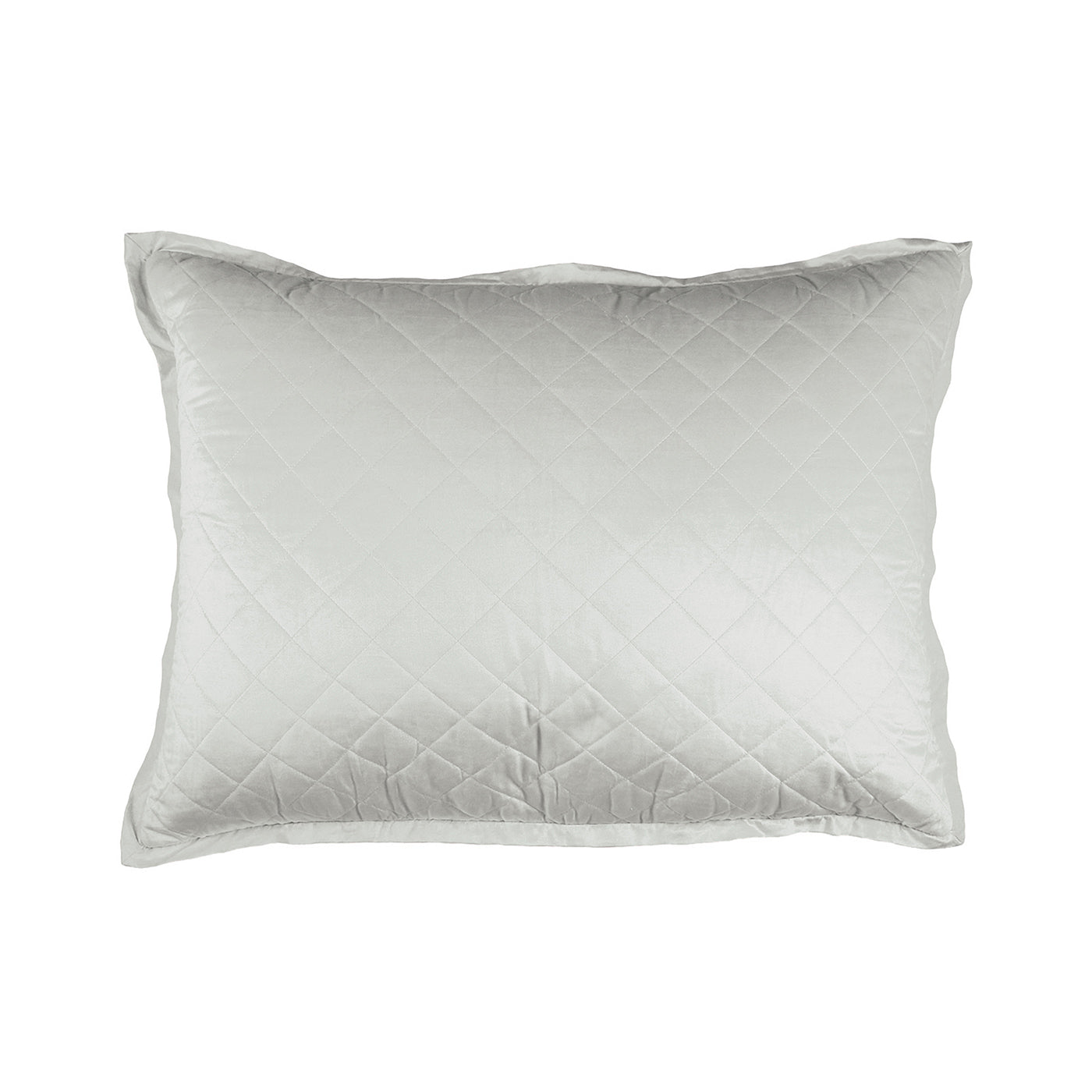 Chloe Luxe Euro Pillow Celadon Velvet 27X36 (Insert Included)