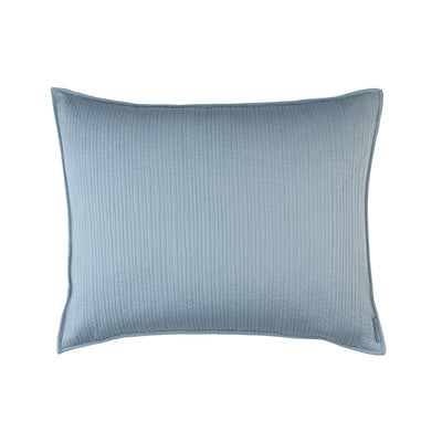 Retro Luxe Euro Pillow Blue S&S 27X36