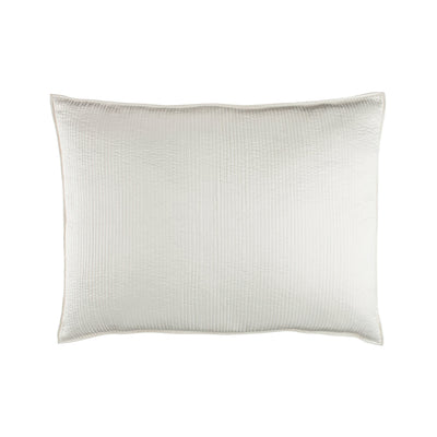 Retro Luxe Euro Pillow Ivory S&S 27X36