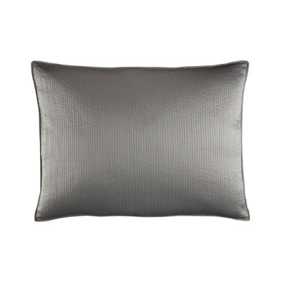 Retro Luxe Euro Pillow Pewter S&S 27X36